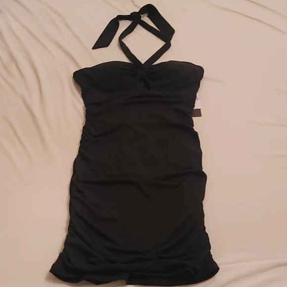 City Studio | Dresses | City Studio Little Black Dress With Halter Neck 5  Juniors | Poshmark